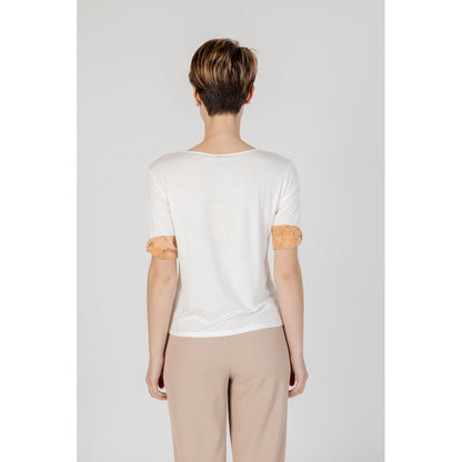 Alviero Martini Prima Classe Beige Viscose Tops & T-Shirt