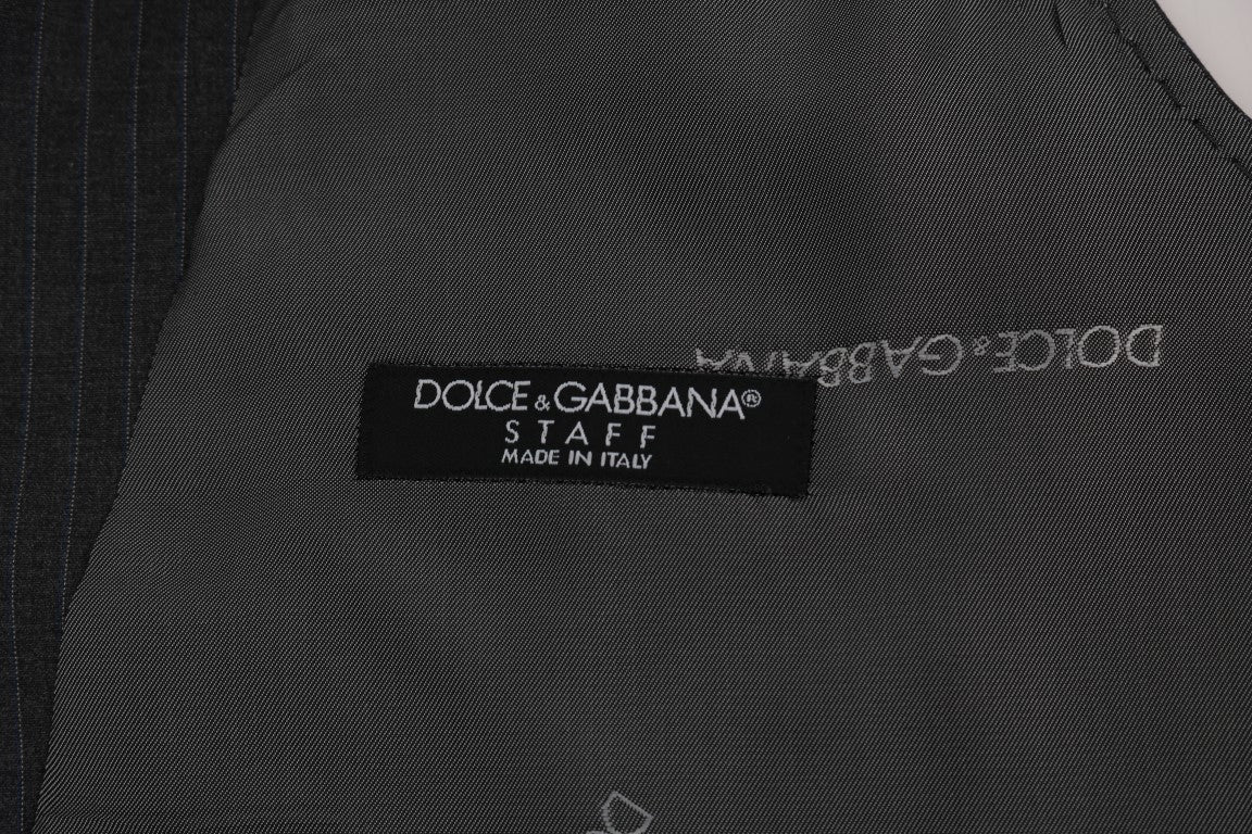 Dolce &amp; Gabbana elegant grårandig västväst