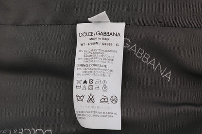 Dolce &amp; Gabbana elegant grårandig västväst