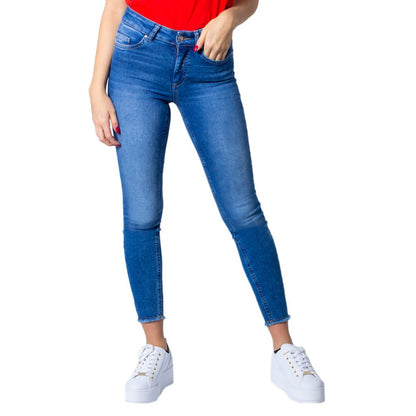 Only Blue Cotton Jeans & Pant