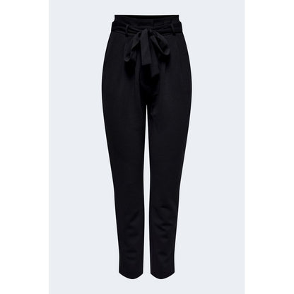 Jacqueline De Yong Black Polyester Jeans & Pant