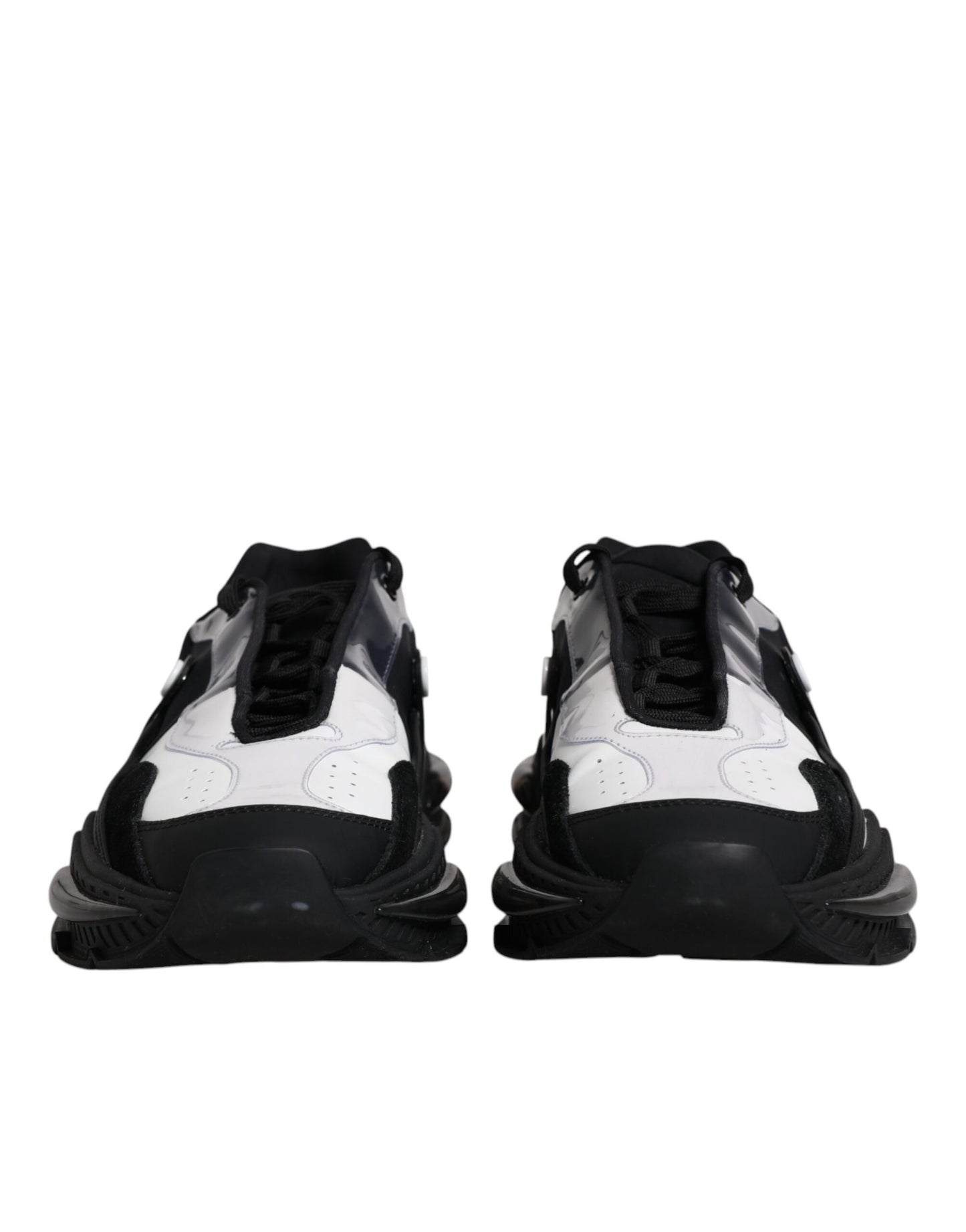 Dolce & Gabbana Black White Airmaster Men Sneakers Shoes