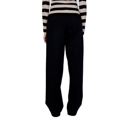 Street One Black Viscose Jeans & Pant