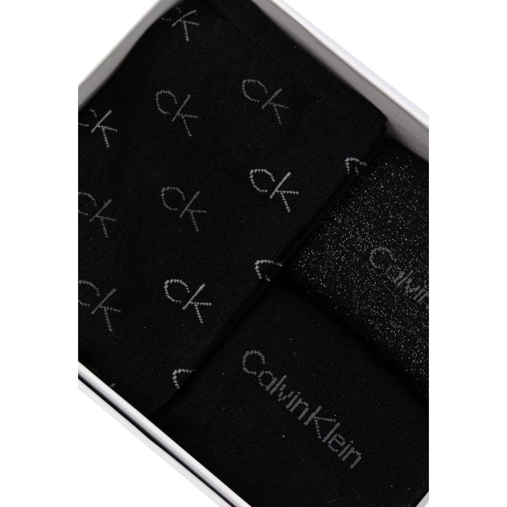 Calvin Klein Black Cotton Sock