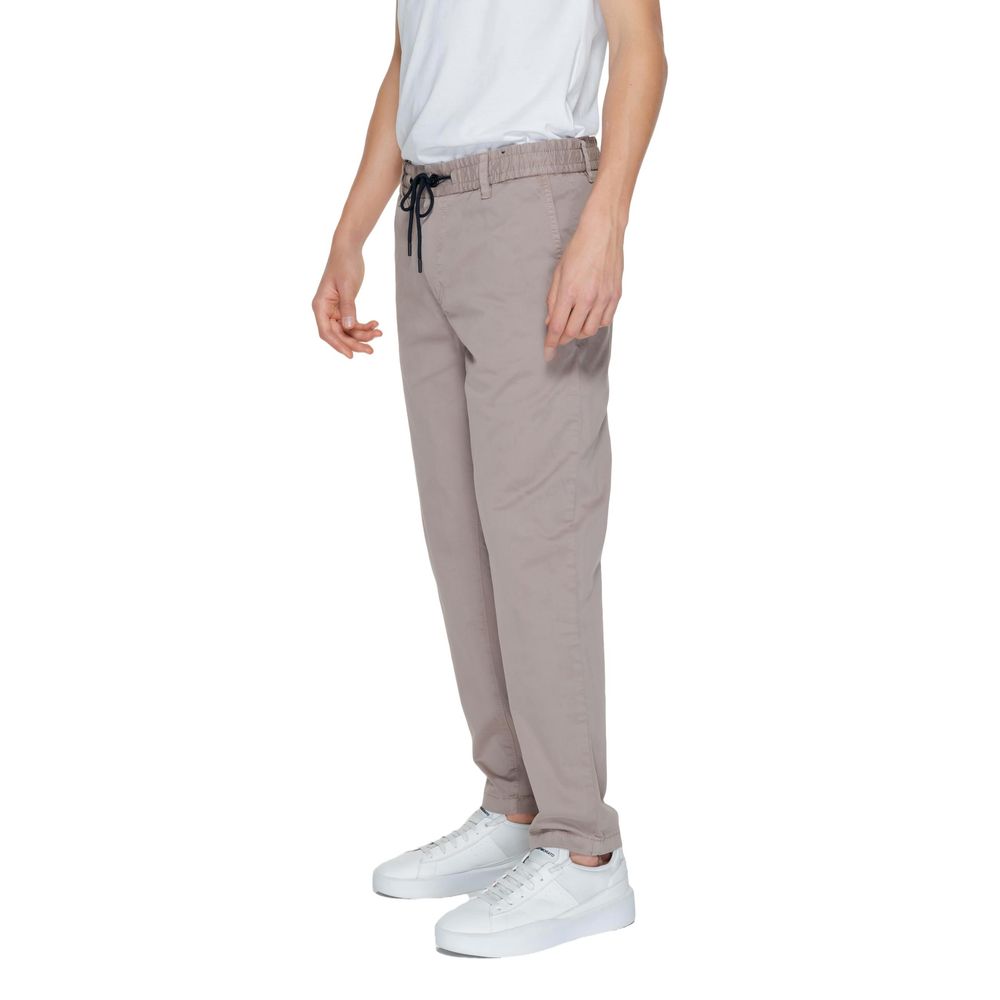 Hugo Boss Brown Cotton Jeans & Pant