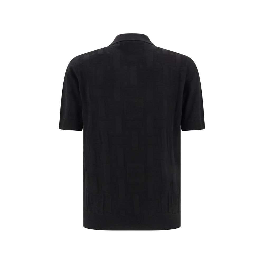 Dolce & Gabbana Silk Polo Shirt