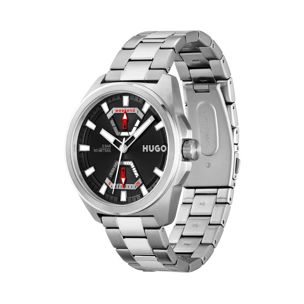 Hugo Boss Gray Stainless Steel Watch