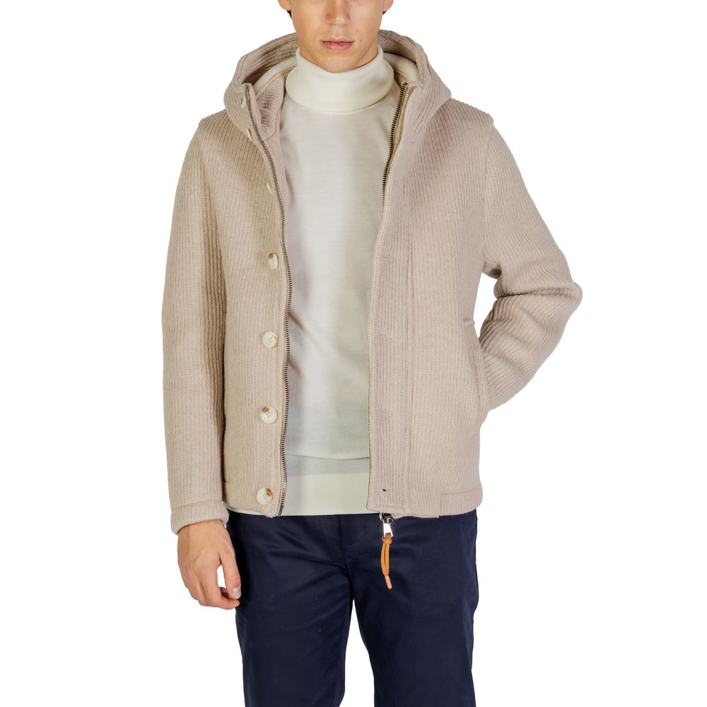 Hydra Clothing Beige Polyester Jacket