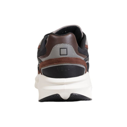 D.A.T.E Gray Fabric Sneaker