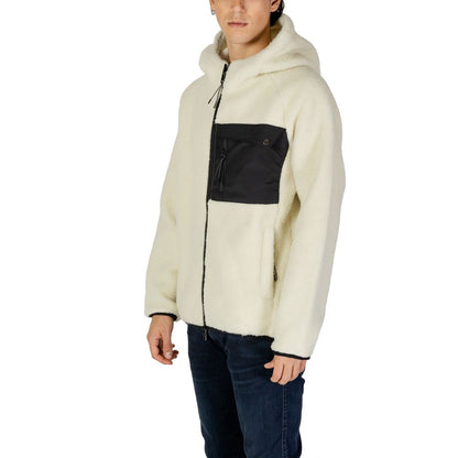 Hydra Clothing Cream Polyester Jacket