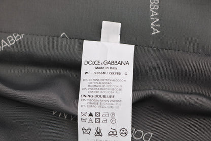 Dolce &amp; Gabbana Elegant grå väst väst