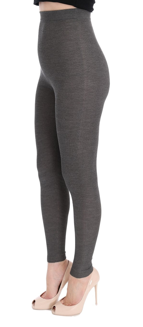 Dolce &amp; Gabbana eleganta kashmirtights med hög midja