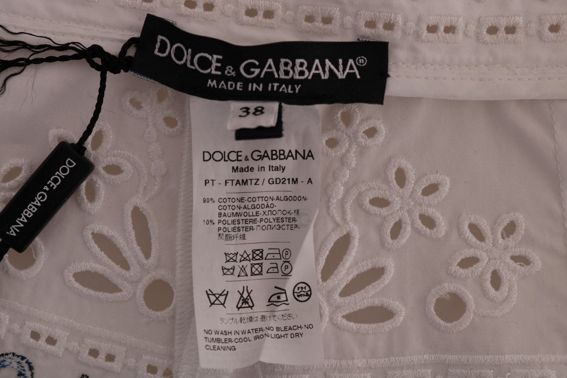 Dolce &amp; Gabbana Mayólica Capri Elegancia Bordada