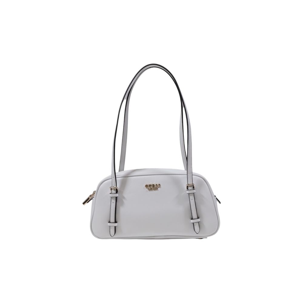 Guess White Polyethylene Handbag