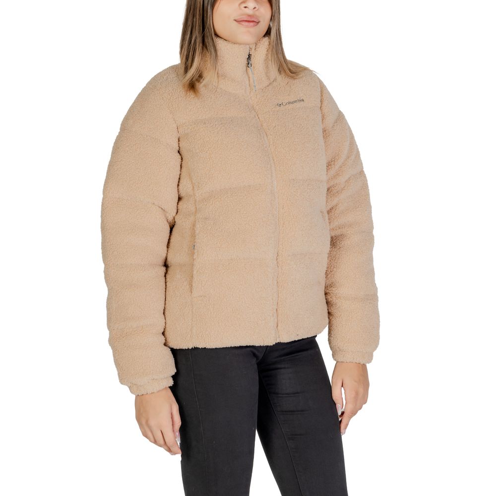 Columbia Beige Nylon Jackets & Coat