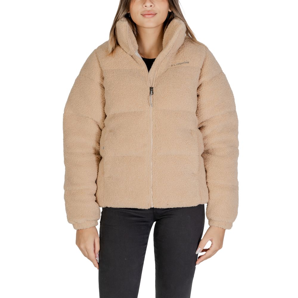 Columbia Beige Nylon Jackets & Coat