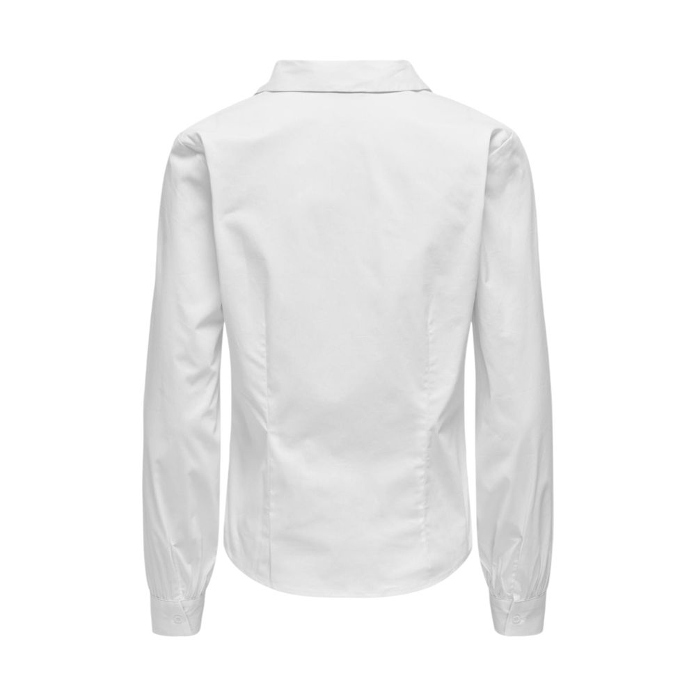 Jacqueline De Yong White Cotton Sweater