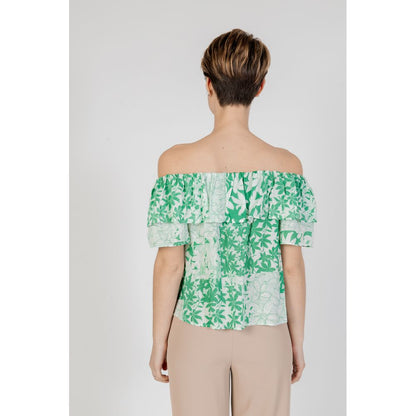 Desigual Green Viscose Shirt