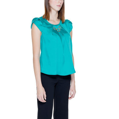 Rinascimento Green Polyester Shirt