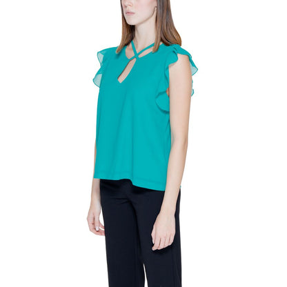 Rinascimento Green Polyester Shirt