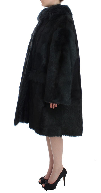 Dolce & Gabbana Exquisite Shearling Coat Jacket