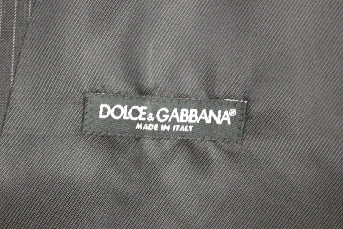 Dolce &amp; Gabbana elegant grårandig klänningsväst