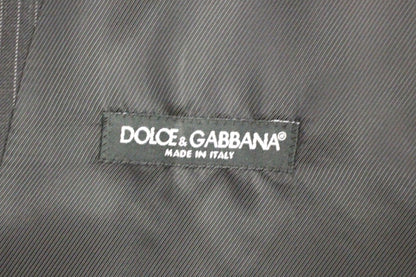 Dolce &amp; Gabbana elegant grårandig klänningsväst