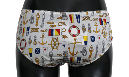 Dolce &amp; Gabbana Chic Sailor Print Damunderkläder